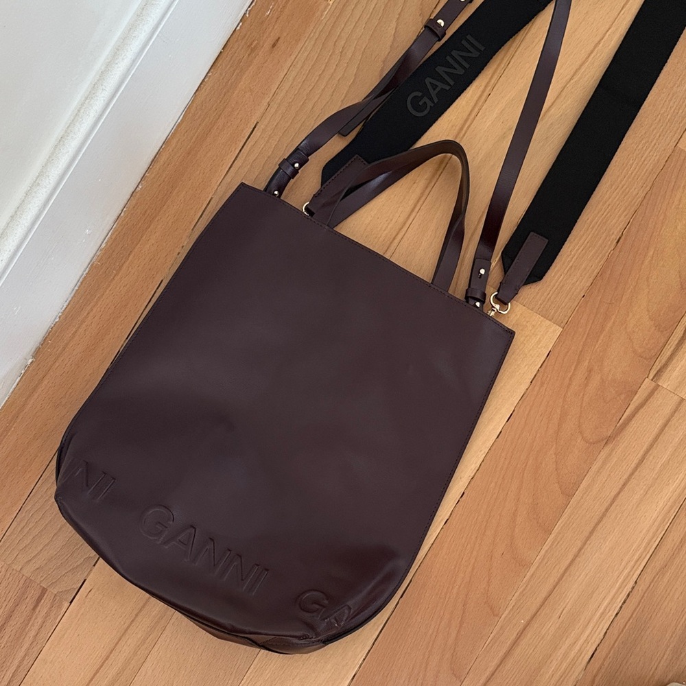 Ganni burgundy Bag